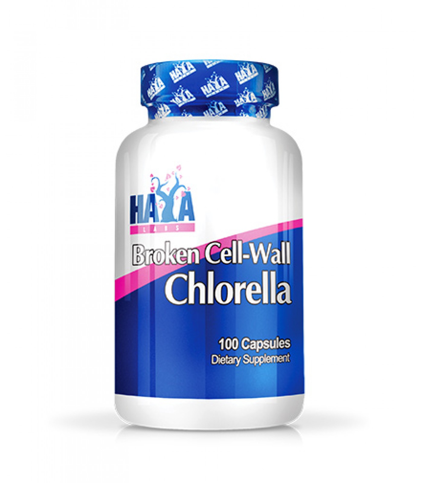 Haya Labs - Broken Cell Wall Chlorella 500mg / 100 tab